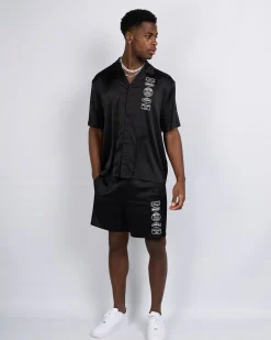 Black 2.0 Badge Resort Shirt