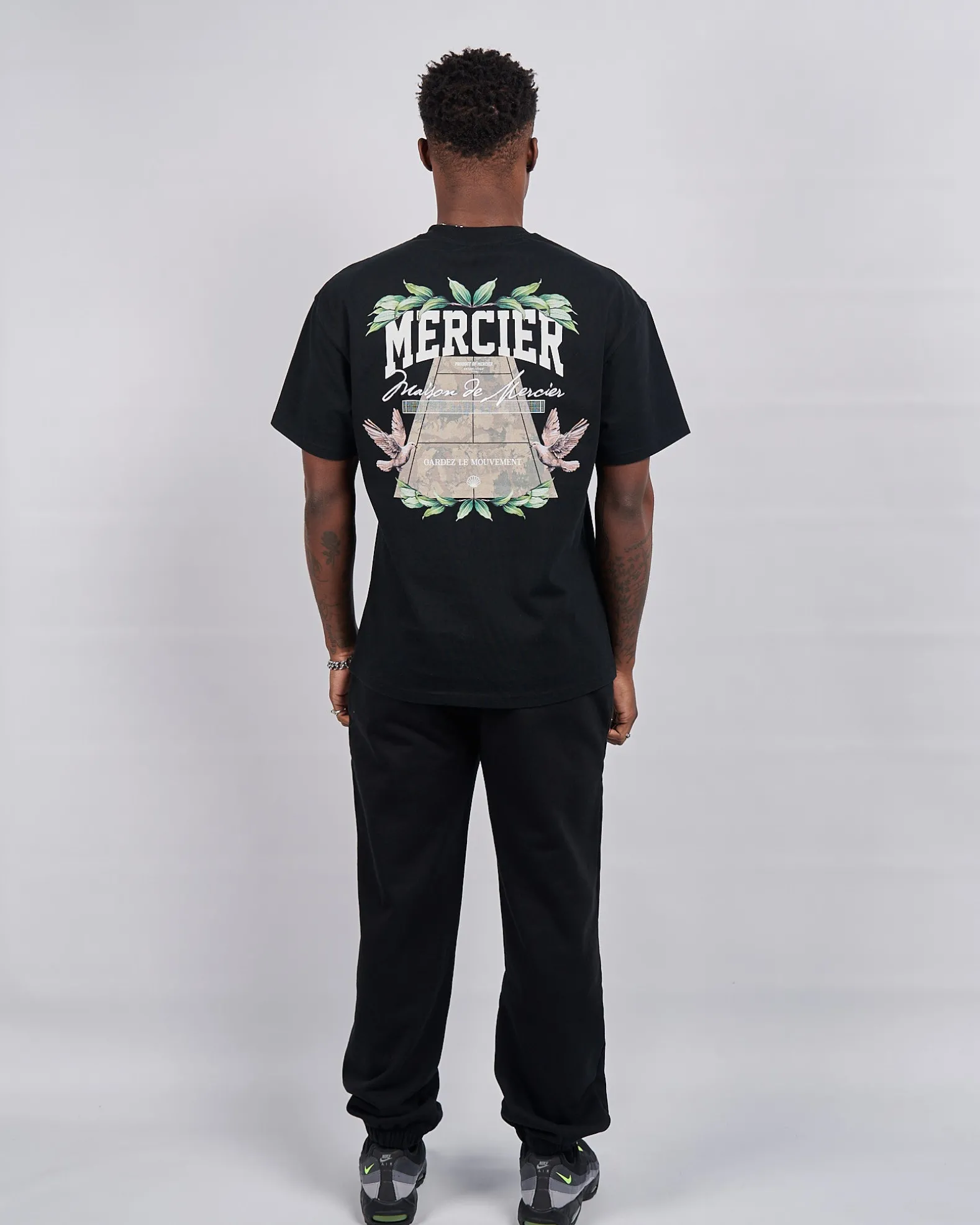 Black Botanic Court TShirt