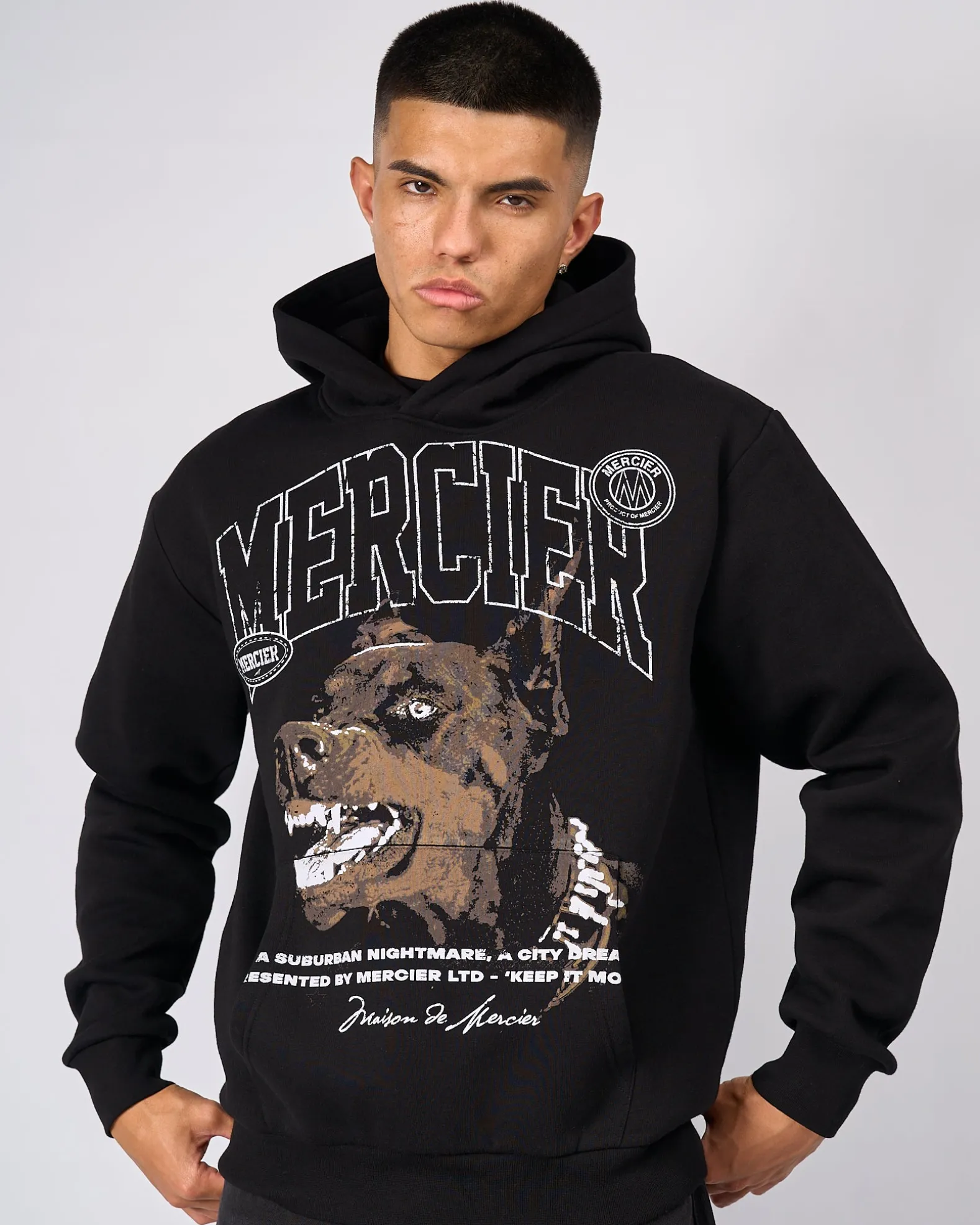 Black Defender Hoodie