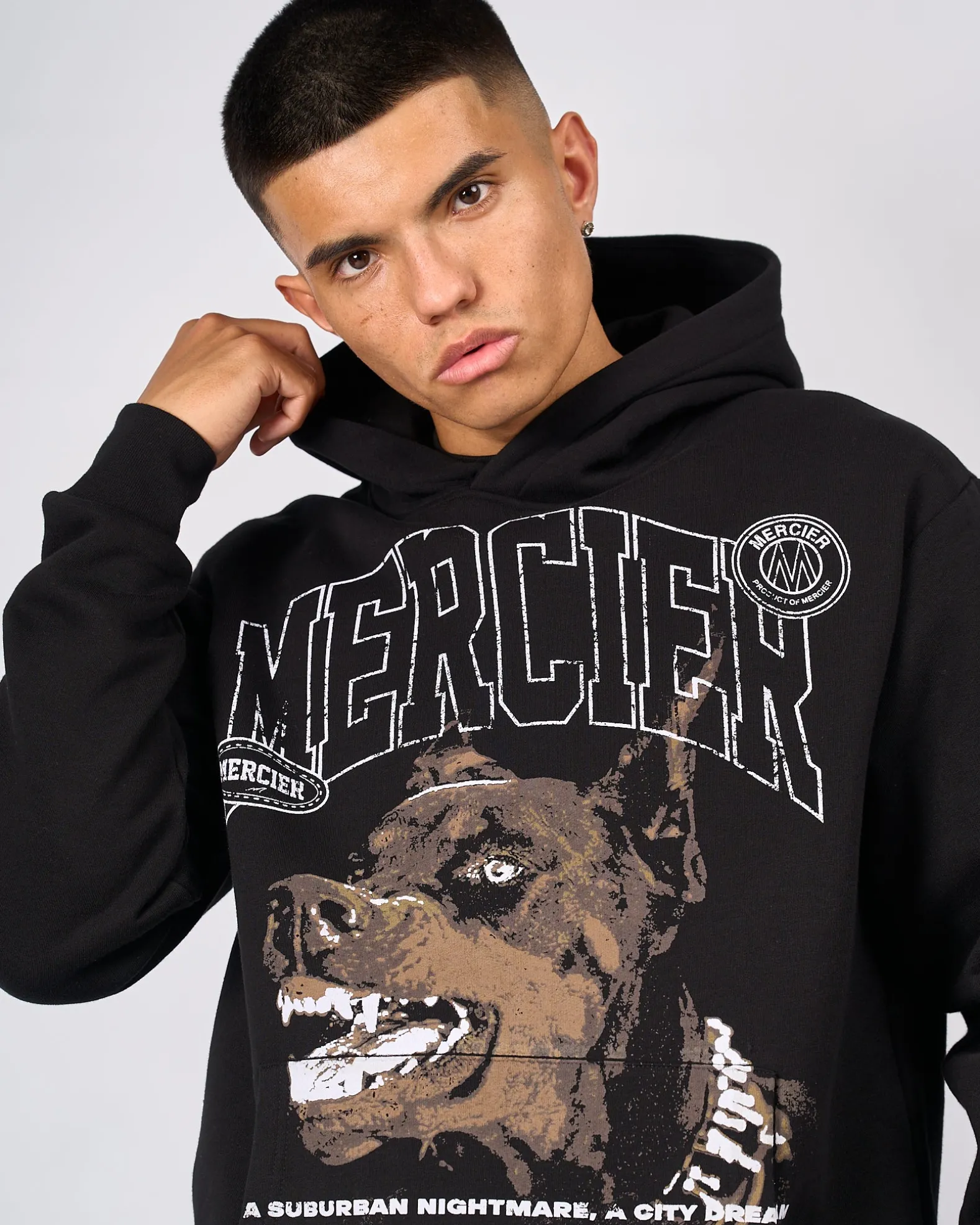Black Defender Hoodie