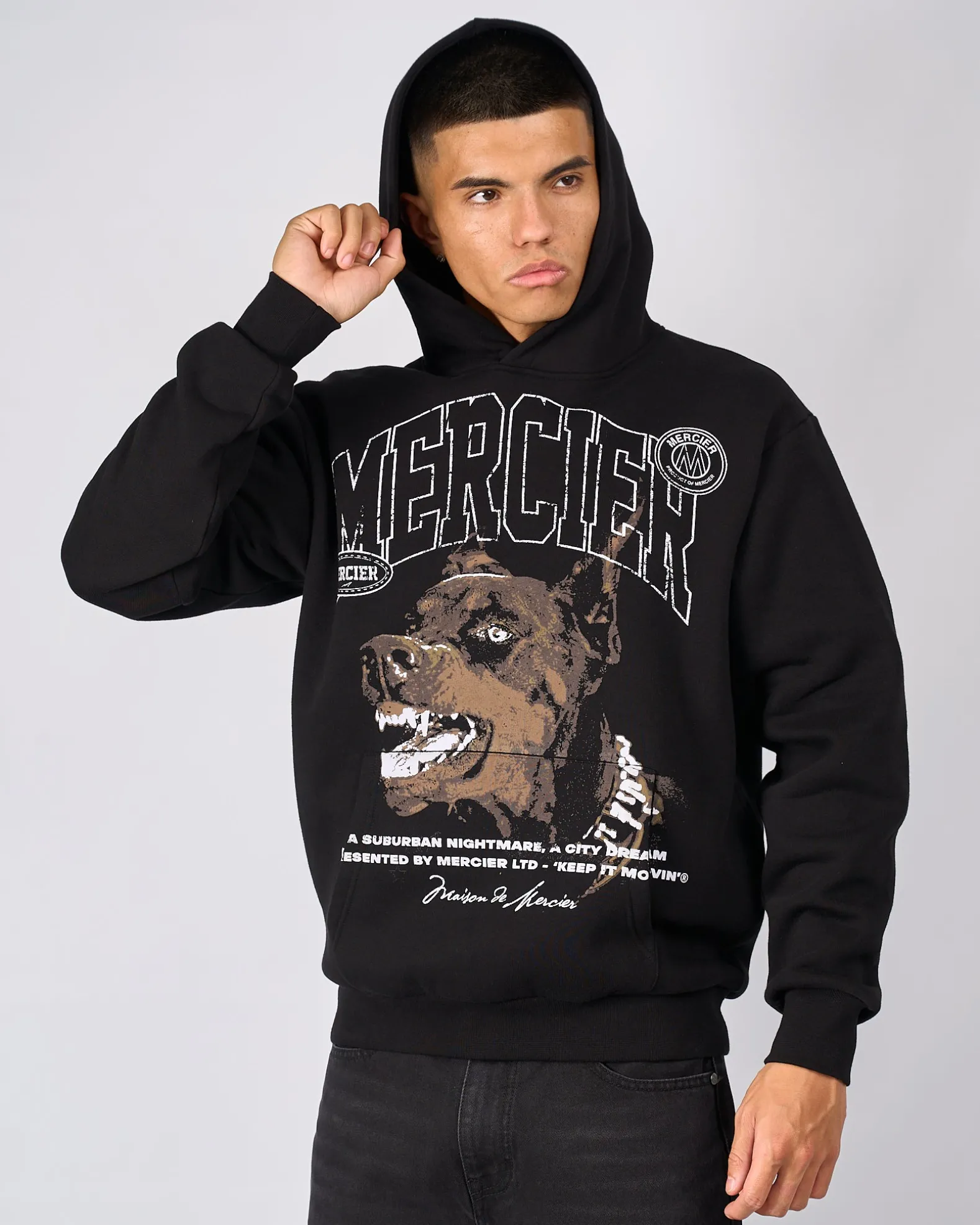 Black Defender Hoodie