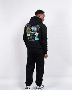 Black Multi Tour Joggers