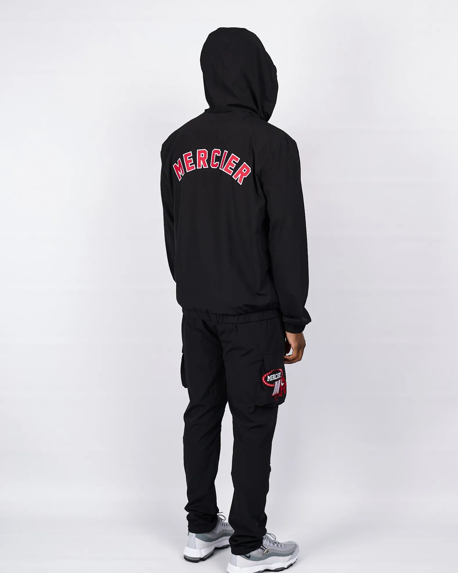Black Red Empire Windbreaker