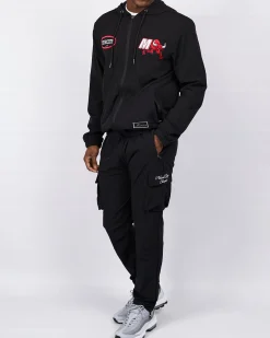 Black Red Empire Windbreaker