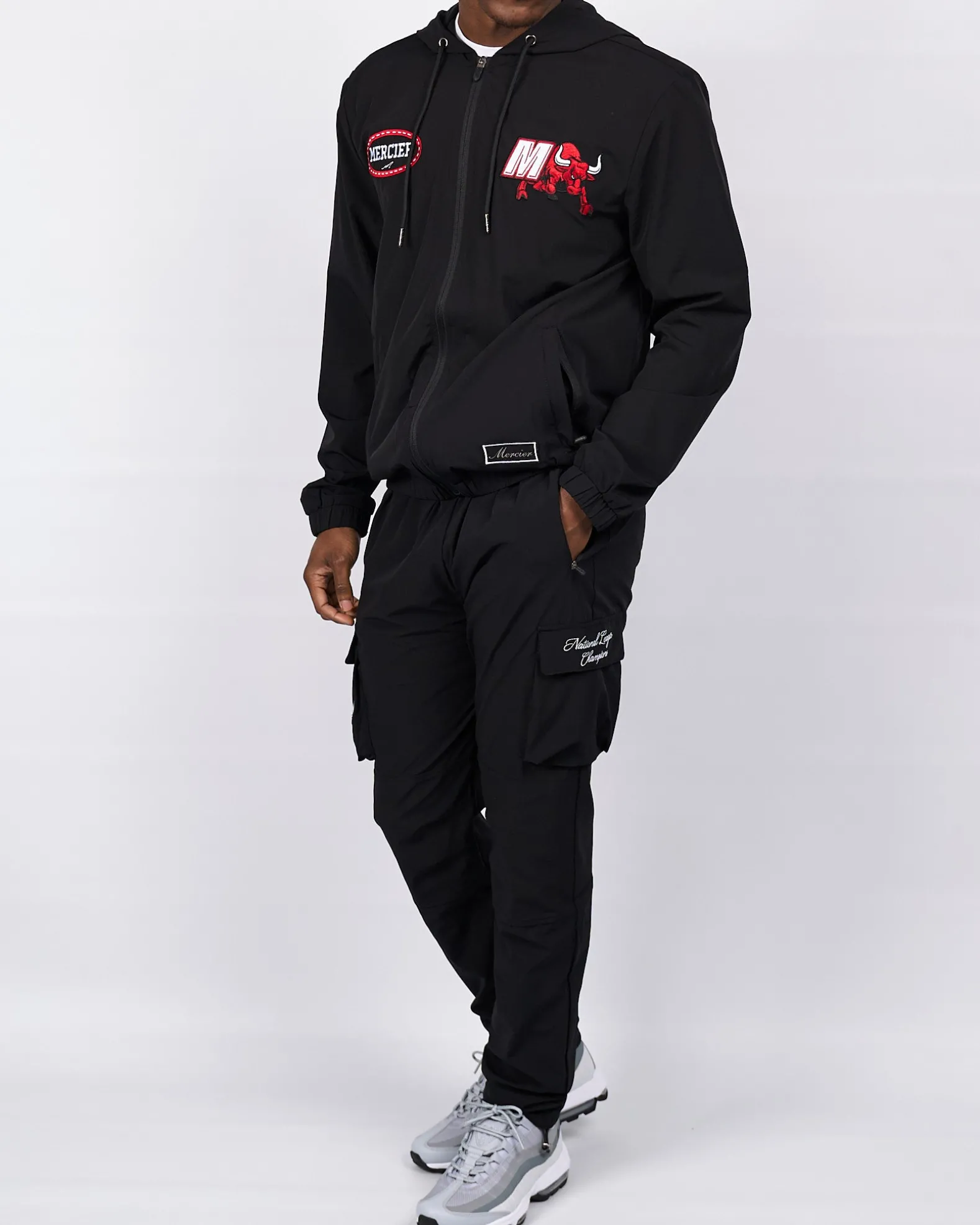 Black Red Mercier Empire Cargos