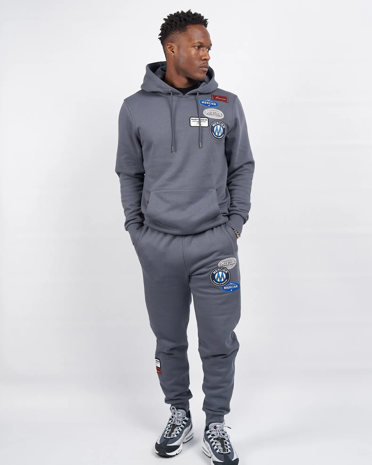 Mercier OG Badge Hoodie Turbulence