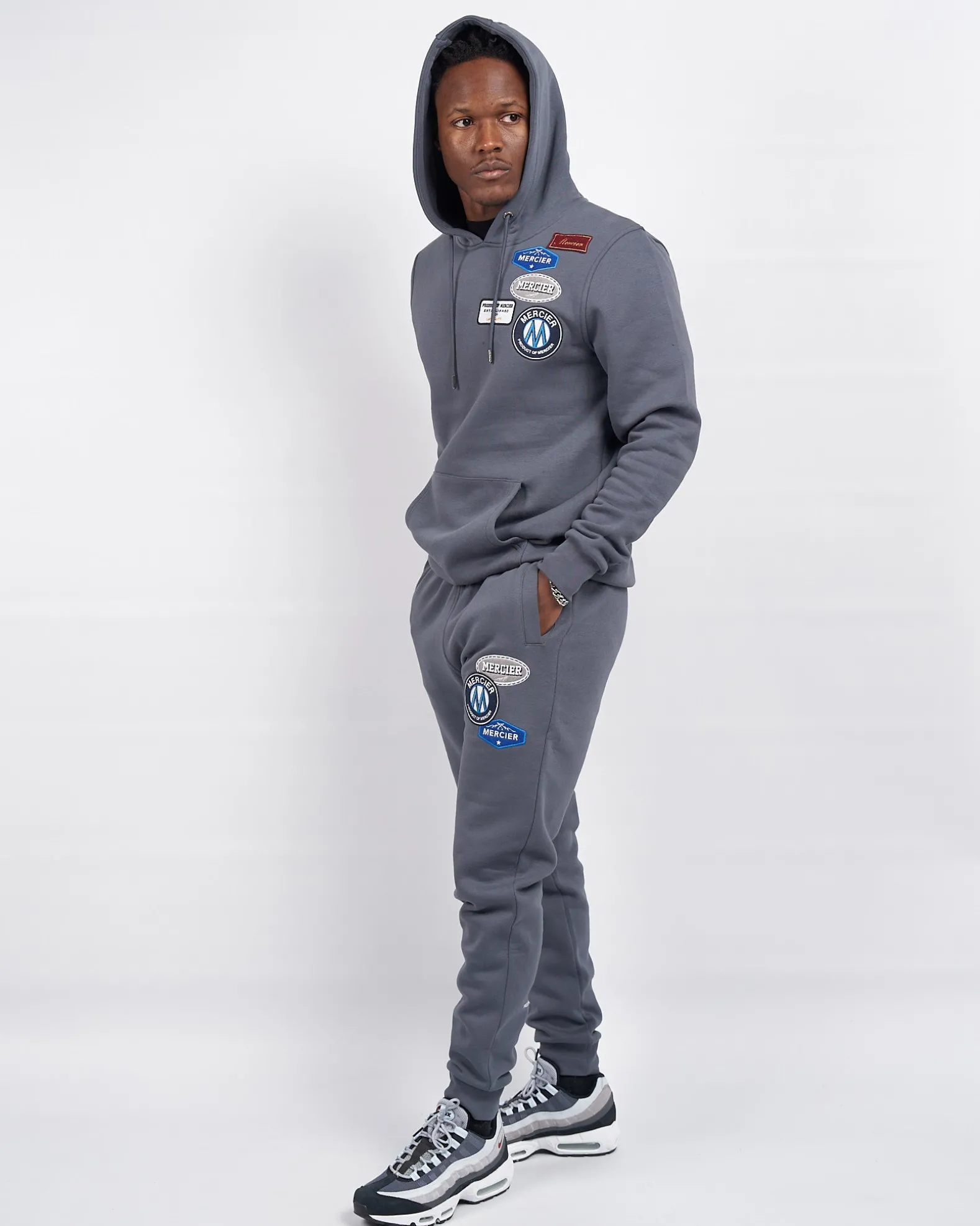 Mercier OG Badge Hoodie Turbulence