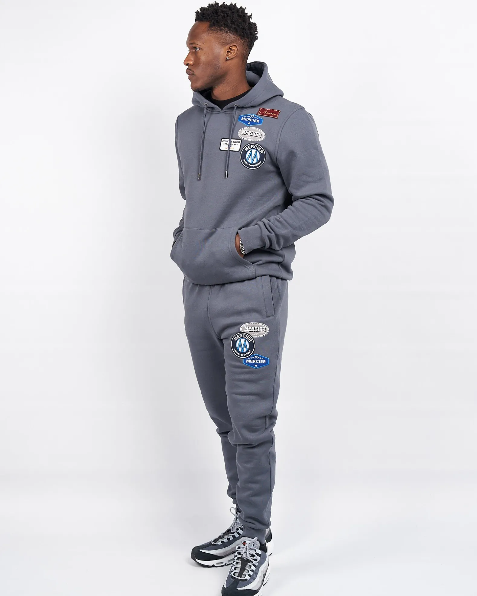 Mercier OG Badge Hoodie Turbulence