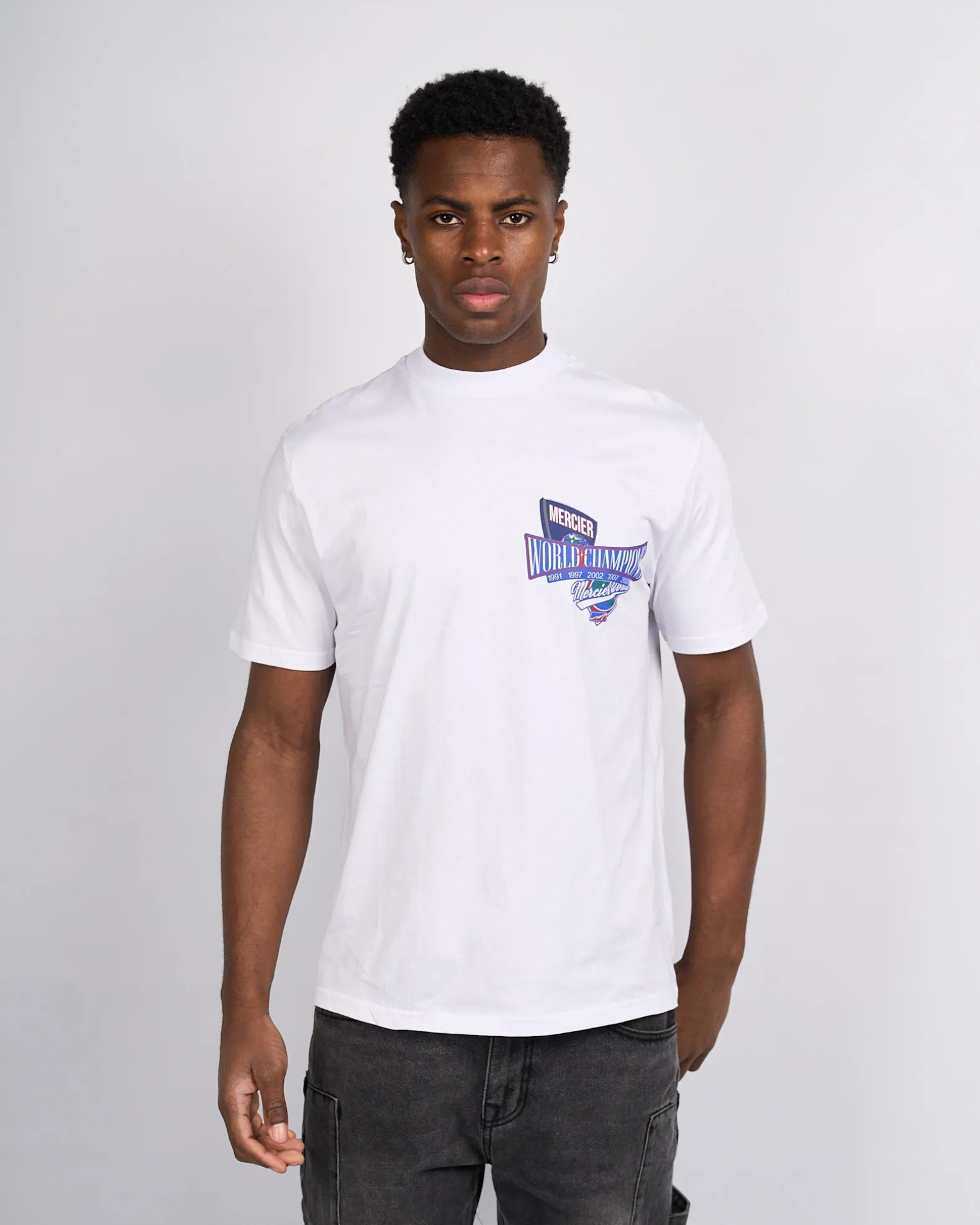 White Mercier The Series Tshirt