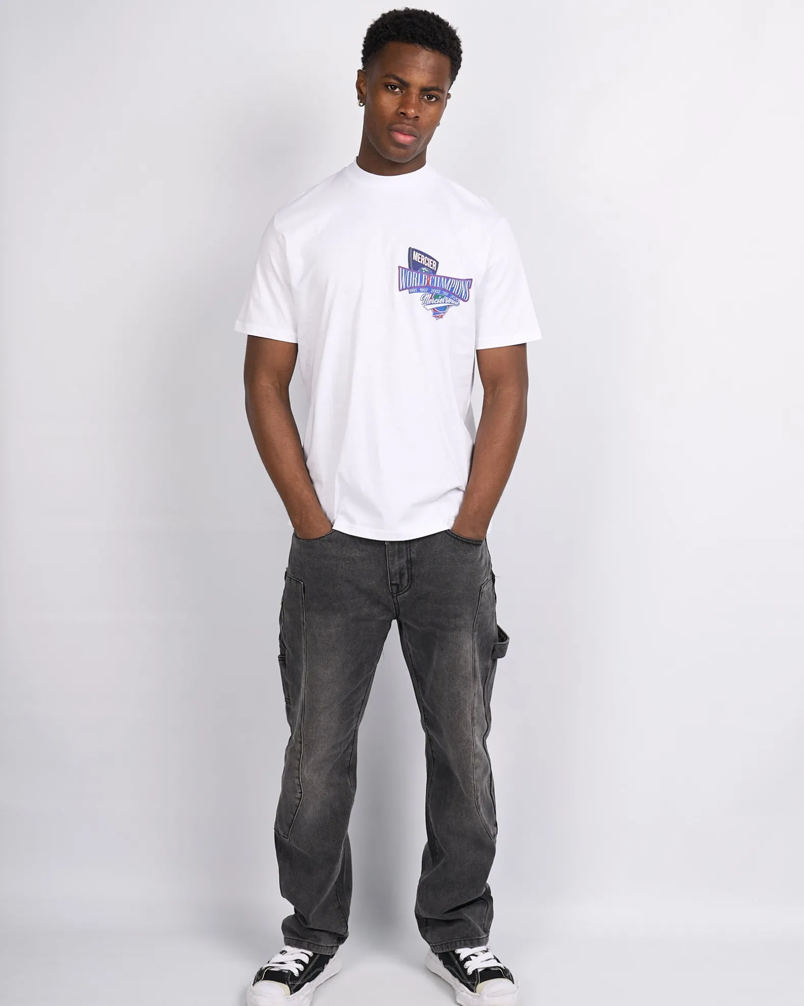 White Mercier The Series Tshirt