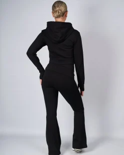 Womens Black OG Yoga Zip Up